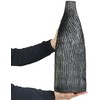 Beliani Dekoratyvinė vaza 54 cm juoda FLORENTIA