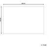Beliani Užvalkalas na 1000 RHEA Sveriama antklodė 135 x 200 cm Pilka