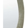 Beliani Sieninis veidrodis LENAX 59 cm 90 cm Alyvuoginis veliūras