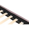 Beliani Dėklas na łóżko Welur FITOU 90 x 200 cm Rožinė