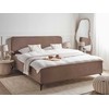 Beliani Lova Boucle VALOGNES 180 x 200 cm ruda