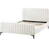 Beliani Lova Boucle LUNAN 140 x 200 cm, balta