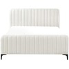 Beliani Lova Boucle LUNAN 140 x 200 cm, balta