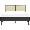 Beliani Rotango lova MONPAZIER 140 x 200 cm juoda