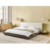 Beliani Lova Boucle ZEN 180 x 200 cm tamsaus uosio spalvos