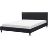 Beliani Lova FITOU 160 x 200 cm juoda