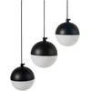 Beliani LED pakabinamas šviestuvas ANKOBRA Metal Juodas