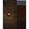 Sieninis šviestuvas Beliani Rinkinys 2 lamp ściennych zewnętrznych LED POMPTON Juodas