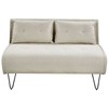 Sofa Beliani 3 vietų poilsio komplektas VESTFOLD, šviesiai smėlio spalvos