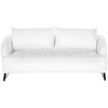 Sofa Beliani 5 vietų svetainės baldų komplektas HOBRO Boucle baltas