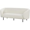 Sofa Beliani LOEN Boucle 6 asmenų svetainės baldų komplektas, baltas
