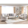 Sofa Beliani 6 vietų svetainės baldų komplektas TROSA šviesiai smėlio spalvos