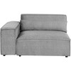 Sofa Beliani Kampinis modulis HELLNAR dešininis pilkas
