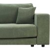 Beliani 3 asmenų kampinė sofa LOFOTEN žalia dešininė