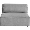 Beliani Modulinė 4 vietų kampinė sofa HELLNAR kairinė, pilka