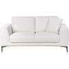 Beliani 2 vietų sofa REINEN balta