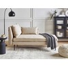 Sofa Beliani Kairinis šezlongas YERRES smėlio spalvos