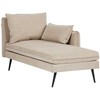 Sofa Beliani Kairinis šezlongas YERRES smėlio spalvos