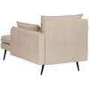 Sofa Beliani Kairinis šezlongas YERRES smėlio spalvos