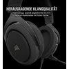 Žaidimų ausinės Corsair HS50 Pro Stereo, Anglies pluošto spalvos