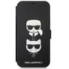 Dėklas Karl Lagerfeld KLFLBKP12LSAKICKCBK skirtas iPhone 12 Pro Max 6,7, juoda