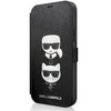 Dėklas Karl Lagerfeld KLFLBKP12LSAKICKCBK skirtas iPhone 12 Pro Max 6,7, juoda