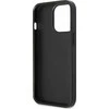 Dėklas GUESS GUHCP13LP4TPK IPHONE 13 PRO / 13 6.1 "Juodas / Juodas HARDCASE 4G TRIANGLE CARDSLOT LOGO