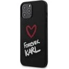 KLHCP12LSILKRBK Karl Lagerfeld Forever Silicone dėklas iPhone 12 Pro Max 6.7