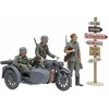 Konstruktorius Tamiya Zündapp KS600 motociklas ir šoninė priekaba 35384