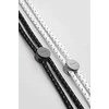 Dėklas Laut Crystal-X Necklace, skirtas Apple iPhone 12/12 Pro, juodas