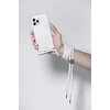 Dėklas Laut Crystal-X Necklace, skirtas Apple iPhone 12/12 Pro, juodas