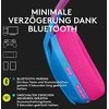 Žaidimų ausinės Logitech G435 Lightspeed, mėlynos/rožinės spalvos