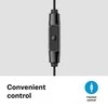 Sennheiser Ausinės CX 80S su laidu, į ausis įkišamos, Mikrofonas, Juodas