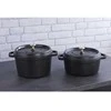 Zwilling STAUB Apvalus aukštas ketaus puodas LA COCOTTE 4,8 l, juodas