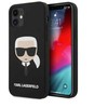 Telefono dėklas Karl Lagerfeld Liquid Silicone Karl Head Case, skirtas iPhone 13 mini