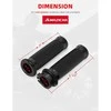 1" 25mm motociklo rankenos, skirtos Harley, Sportster, Touring, Honda, Kawasaki, Suzuki, Yamaha, Bobber Chopper