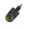 220V į 12V automobilinį lizdą keitiklis (EU Plug) – naudokite automobilinius įrenginius namuose