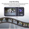 3 kamerų automobilio DVR 1080P vaizdo registratorius