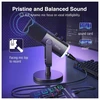 FIFINE AmpliGame AM8 laidinis mikrofonas su RGB apšvietimu USB/XLR