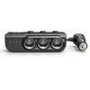 Šakotuvas GC01 3 USB + 1 Type-C + 1 PD automobilinis 12-24V prievadas įkroviklis, 3 lizdai, skaitmeninis ekranas įkrovimo adapteris