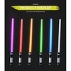 STAR WARS Led šviečiantys kardai, 7 LED spalvų pasirinkimai, EFEKTYVUS kardo kirčio garsas!