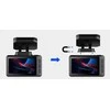 Ultra 4K Vaizdo Registratorius su GPS, Wi-Fi ir Sony IMX335 Sensoriumi, dviem kamerom, magnetiniu laikikliu