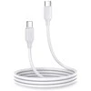 USB kabelis Remax RC-C021 USB-C to USB-C 30W 2.0m baltas