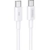 USB kabelis Remax RC-C021 USB-C to USB-C 30W 2.0m baltas