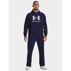 UAR Under Armour Rival Fleece Logo HD vyriškas džemperis tamsiai mėlynas mėlynas 1379758 410 L