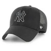 Kepurė 47 Brand 47 Prekės ženklas 47 Gamintojas MLB New York Yankees Branson MVP Cap B-BRANS17CTP-BKAQ Juoda Vienas dydis