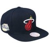 Mitchell & Ness NBA Miami Heat Top Spot Snapback kepuraitė HHSS2976-MHEYYPPPBLCK