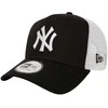Kepurė New Era New York Yankees Hat Clean A Frame Trucker juodas ir baltas universalus (11588491)