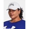 Kepurė su snapeliu damska Under Armour Sportstyle Adj OSFM balta 1369790 102
