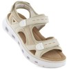 Rieker W RKR691 patogūs velcro sandalai smėlio spalvos
